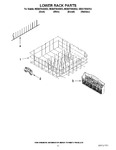 Diagram for 10 - Lower Rack Parts