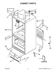 Diagram for 02 - Cabinet Parts