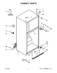 Diagram for 02 - Cabinet Parts