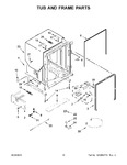 Diagram for 06 - Tub And Frame Parts