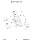 Diagram for 08 - Outer Tub Parts