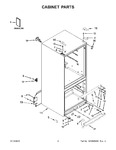 Diagram for 02 - Cabinet Parts