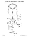 Diagram for 05 - Gearcase, Motor And Pump Parts