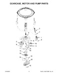 Diagram for 05 - Gearcase, Motor And Pump Parts