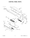 Diagram for 02 - Control Panel Parts