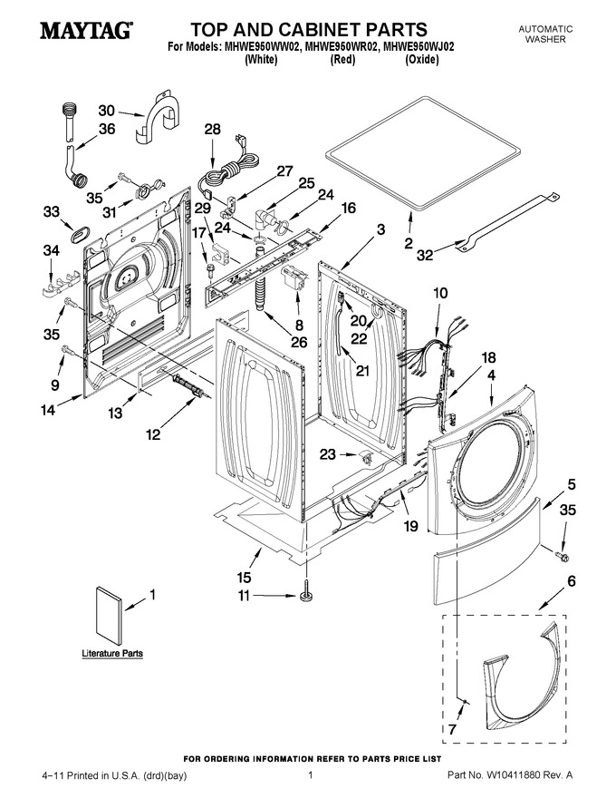 Whirlpool W10288155 | Coast Appliance Parts