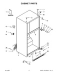 Diagram for 02 - Cabinet Parts