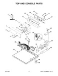 Diagram for 02 - Top And Console Parts