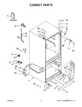 Diagram for 02 - Cabinet Parts