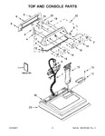 Diagram for 02 - Top And Console Parts