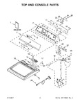 Diagram for 02 - Top And Console Parts