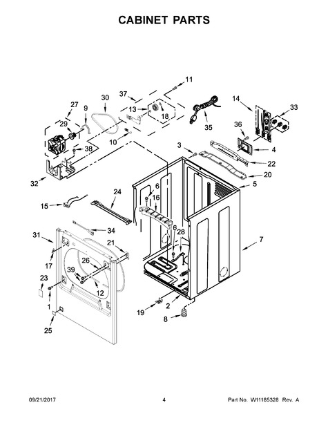 Maytag MGDB835DC4 Parts List | Coast Appliance Parts