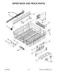 Diagram for 09 - Upper Rack And Track Parts