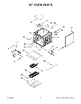 Diagram for 05 - 30" Oven Parts