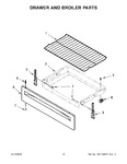 Diagram for 06 - Drawer And Broiler Parts