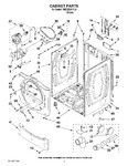 Diagram for 02 - Cabinet Parts