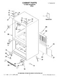 Diagram for 01 - Cabinet Parts