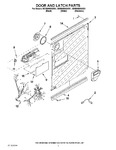 Diagram for 03 - Door And Latch Parts