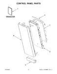 Diagram for 02 - Control Panel Parts