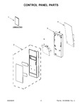 Diagram for 02 - Control Panel Parts