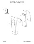 Diagram for 02 - Control Panel Parts