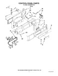 Diagram for 03 - Control Panel Parts