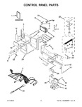 Diagram for 02 - Control Panel Parts