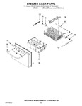 Diagram for 10 - Freezer Door Parts