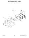 Diagram for 09 - Microwave Door Parts