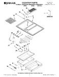 Diagram for 01 - Cooktop Parts