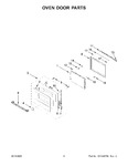 Diagram for 04 - Oven Door Parts