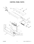 Diagram for 02 - Control Panel Parts