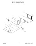 Diagram for 04 - Oven Door Parts