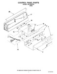 Diagram for 02 - Control Panel Parts