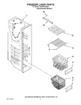 Diagram for 04 - Freezer Liner Parts