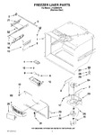 Diagram for 02 - Freezer Liner Parts