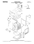 Diagram for 01 - Oven Parts