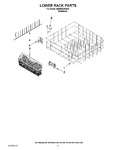 Diagram for 10 - Lower Rack Parts