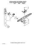 Diagram for 07 - Upper Wash And Rinse Parts