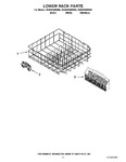 Diagram for 10 - Lower Rack Parts