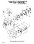 Diagram for 04 - Motor And Ice Container Parts