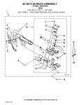 Diagram for 04 - 8318272 Burner Assembly