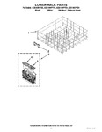 Diagram for 10 - Lower Rack Parts