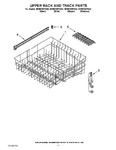 Diagram for 09 - Upper Rack And Track Parts