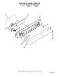 Diagram for 02 - Control Panel Parts