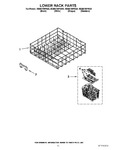 Diagram for 10 - Lower Rack Parts