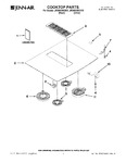 Diagram for 01 - Cooktop Parts