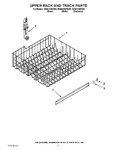 Diagram for 09 - Upper Rack And Track Parts