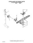 Diagram for 07 - Upper Wash And Rinse Parts