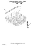 Diagram for 09 - Upper Rack And Track Parts